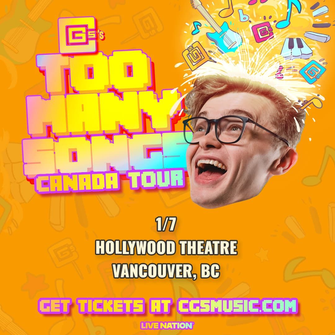 CG5, 12 January | Event in Toronto | AllEvents