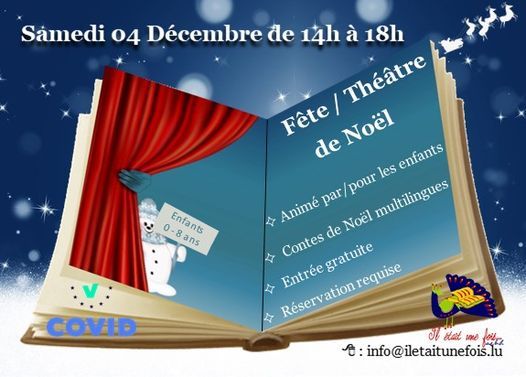 Complet Spectacle Feerique De Noel Gratuit Pour Enfants De 0 A 8 Ans Il Etait Une Fois Asbl Pontpierre December 4 21 Allevents In Complet Spectacle Feerique De Noel Gratuit Pour Enfants De 0 A 8 Ans Il Etait Une Fois Asbl Pontpierre December 4 21 Allevents In