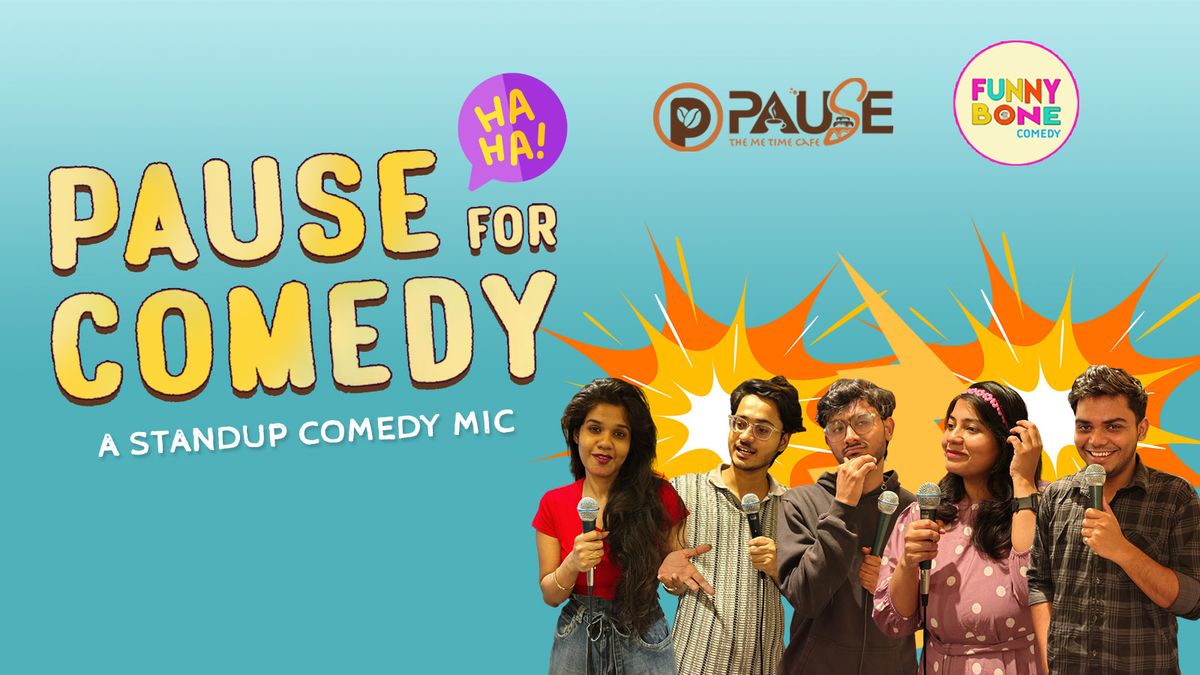 Pause for Comedy, 6 December | Event in Kolkata | AllEvents