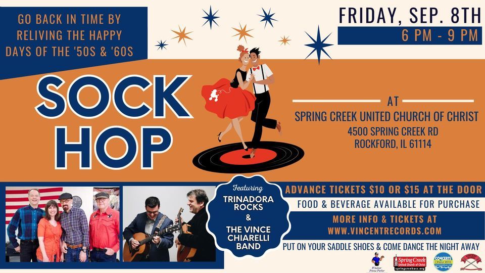 Sock Hop with Trinadora Rocks & Vince Chiarelli Band - Presented by ...