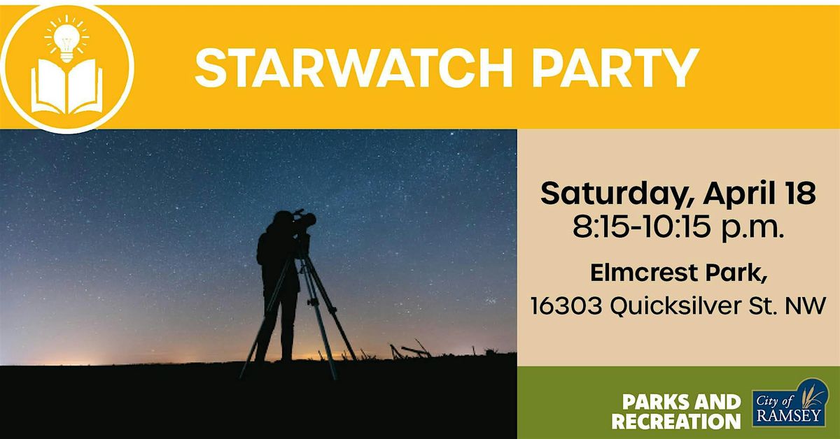 Spring Starwatch Party, 18 April | Event in Ramsey | AllEvents