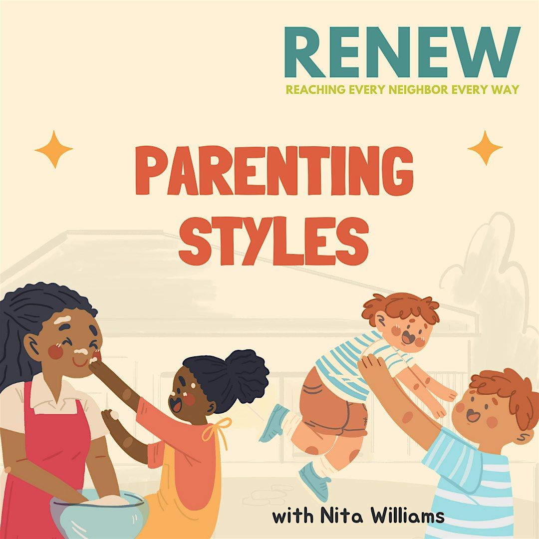 RENEW: Parenting Styles with Nita, 2 December | Event in Greer | AllEvents