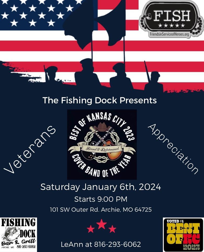 Bound & Determined , The Fishing Dock, Archie, January 6 2024