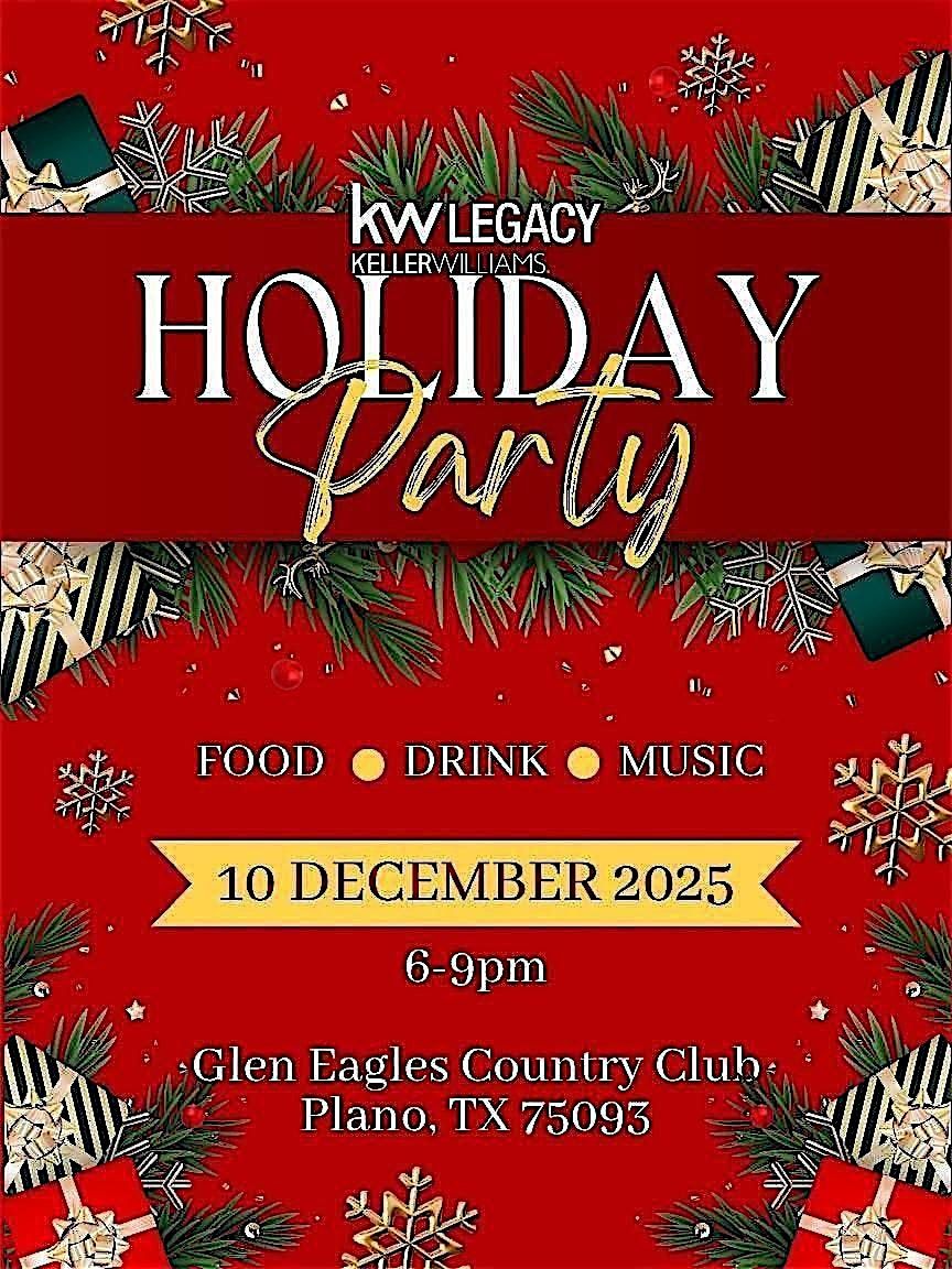 Keller Williams Legacy Holiday Party, 10 December | Event in Plano | AllEvents