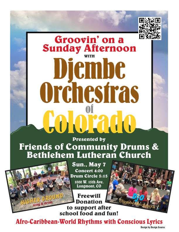 GROOVIN ON A SUNDAY AFTERNOON, Bethlehem Lutheran Church, Longmont, May