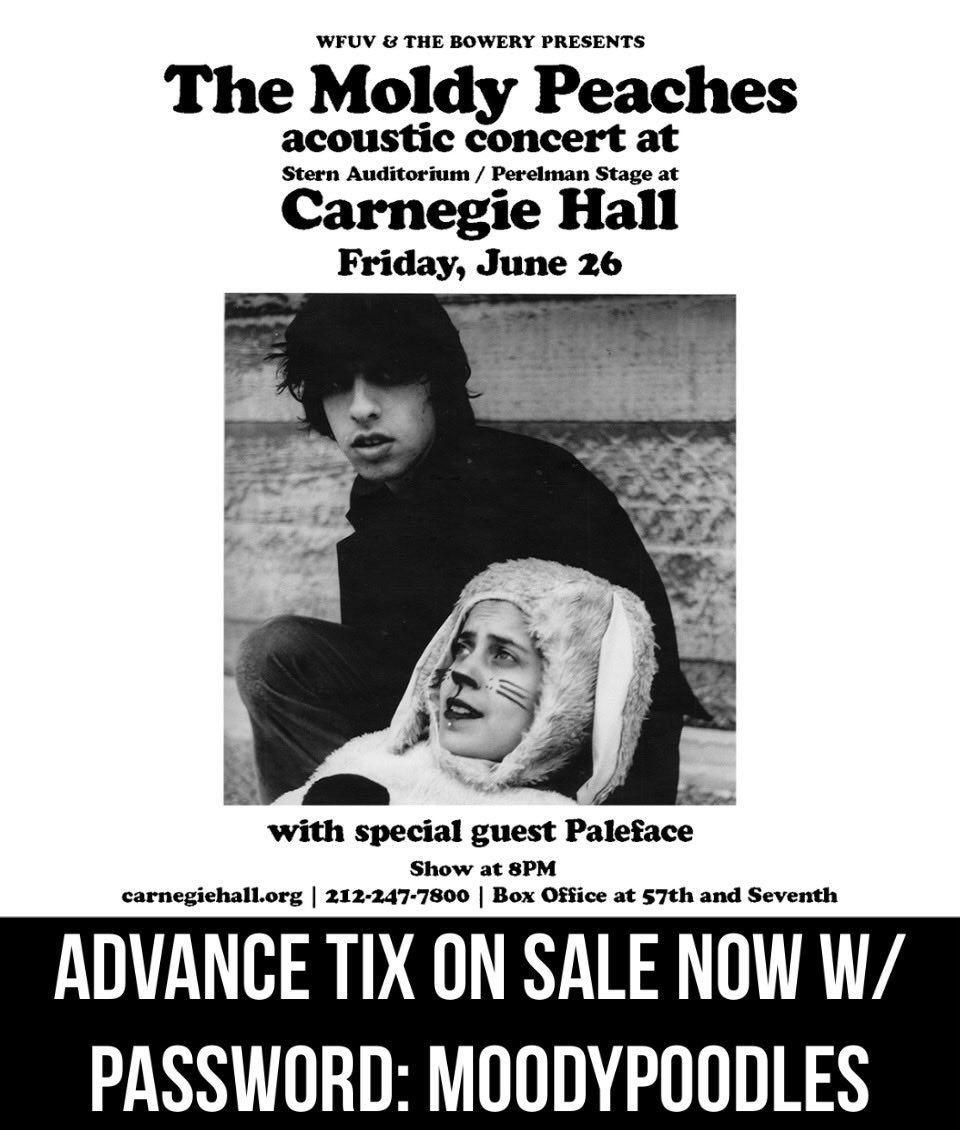 The Moldy Peaches, 25 June | Event in New York | AllEvents