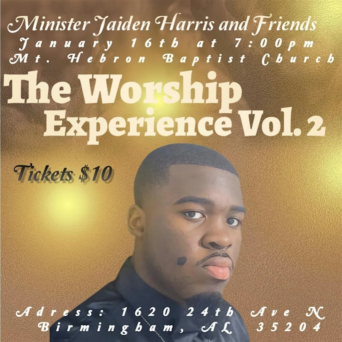 The Worship Experience Vol. 2, 16 January | Event in Birmingham | AllEvents