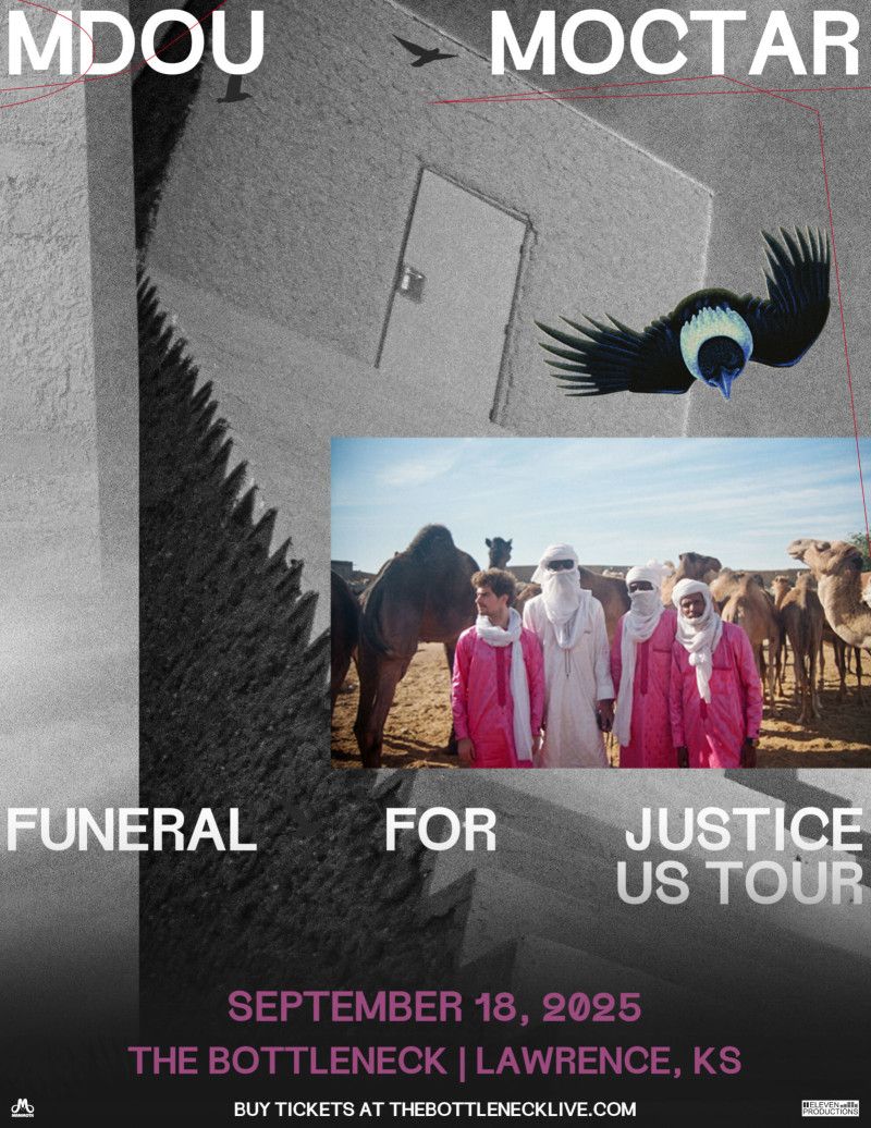 Mdou Moctar at Bottleneck, 18 September | Event in Lawrence | AllEvents