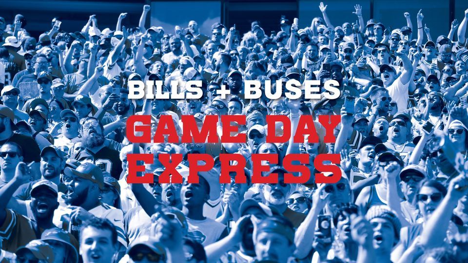 Game Day Express, Highmark Stadium, Orchard Park, January 14 2024