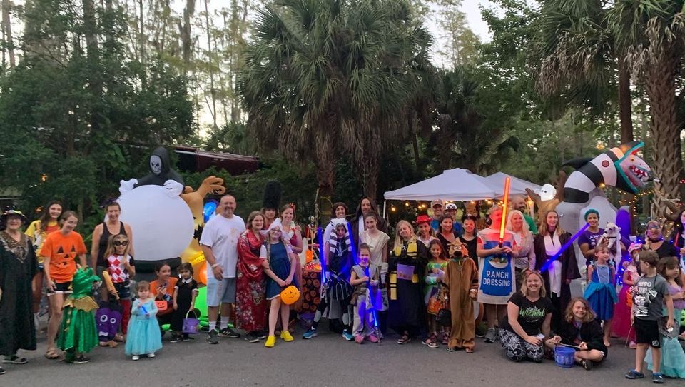 Halloween 2025 Camping At Disneys Fort Wilderness, Fort Wilderness Trl
