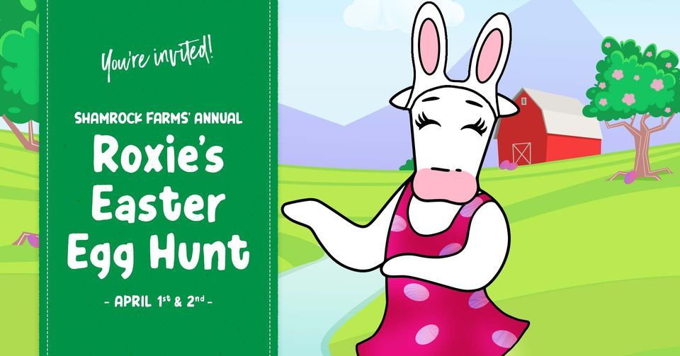 Shamrock Farm’s Roxie’s Easter Egg Hunt, Shamrock Farms, Stanfield