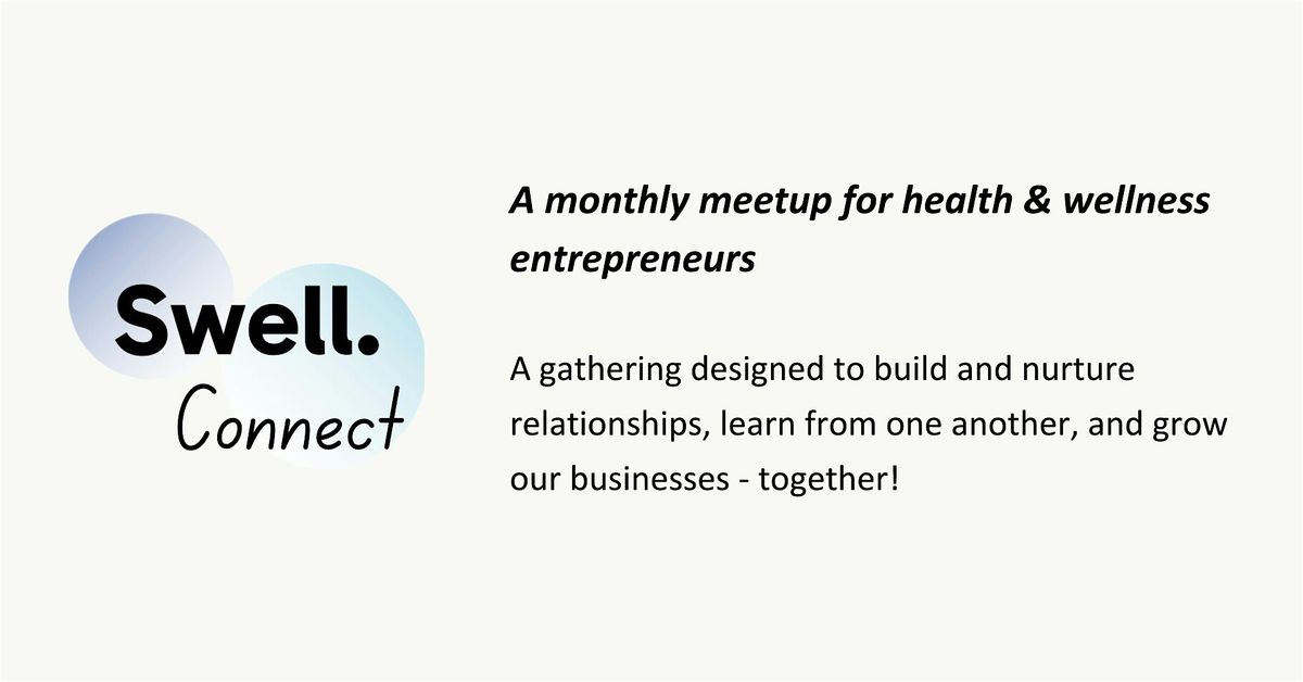Swell Connect - Monthly Meetup, 9 January | Event in Amsterdam | AllEvents