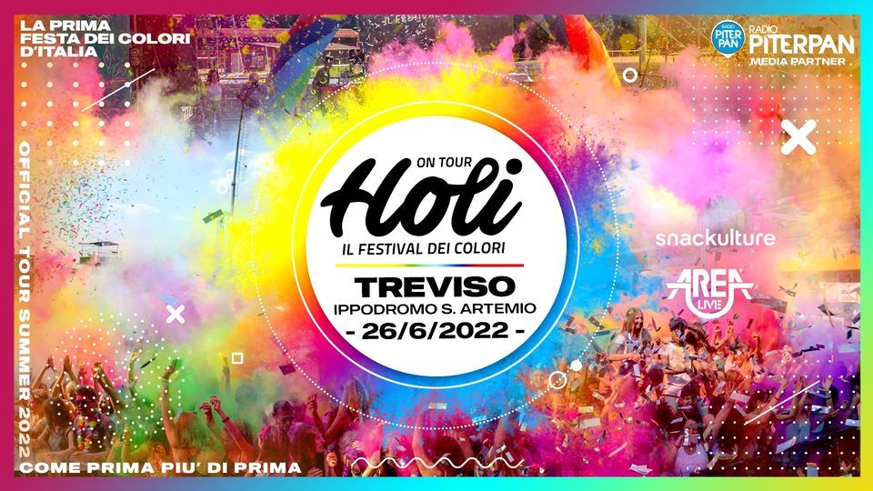 HOLI a Treviso - il Festival dei Colori - Ippodromo SantArtemio, Ippodromo S. Artemio Nordest Ippodromi Spa, Treviso, June 26 2022 | AllEvents.in | AllEvents.in HOLI a Treviso - il Festival dei Colori - Ippodromo Sant'Artemio, 26 June | Event in Treviso | AllEvents.in