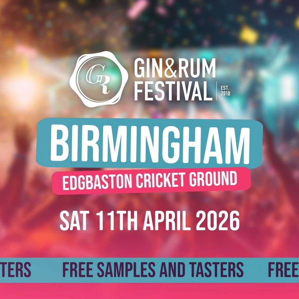 Gin & Rum Festival - Birmingham - 2026, 11 April | Event in Birmingham | AllEvents