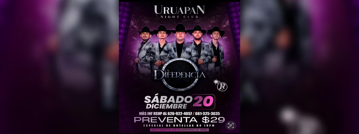LA DIFERENCIA , 20 December | Event in Bakersfield | AllEvents