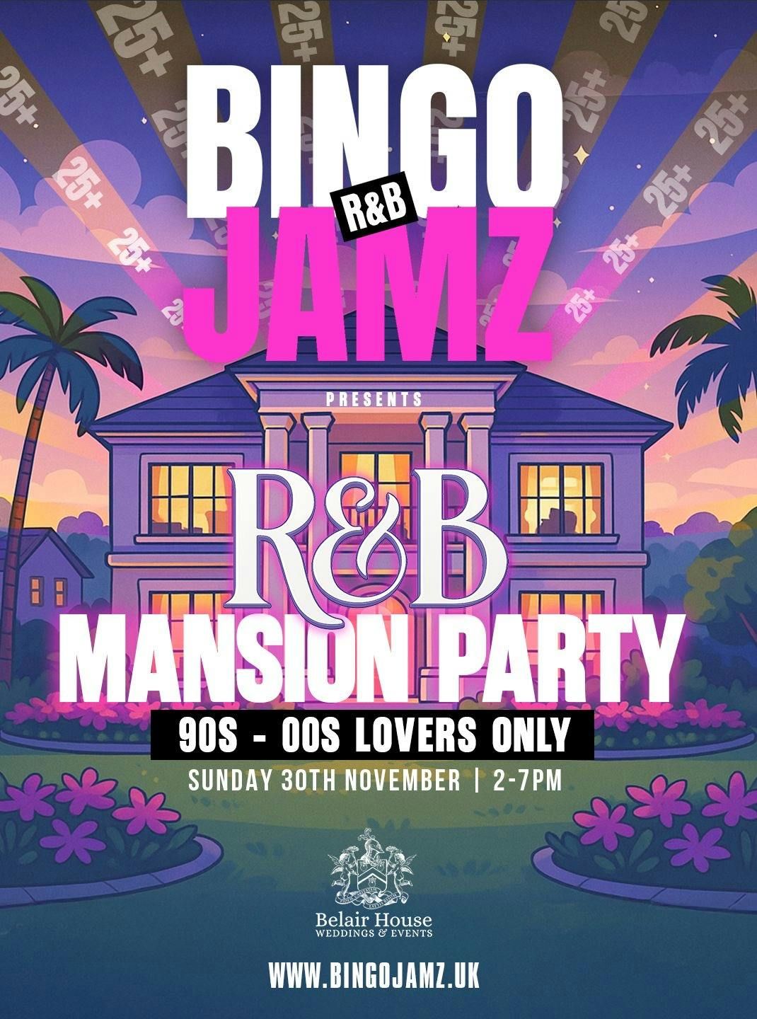 Bingo Jamz R&amp;B Mansion Party, 30 November | Event in Croydon | AllEvents