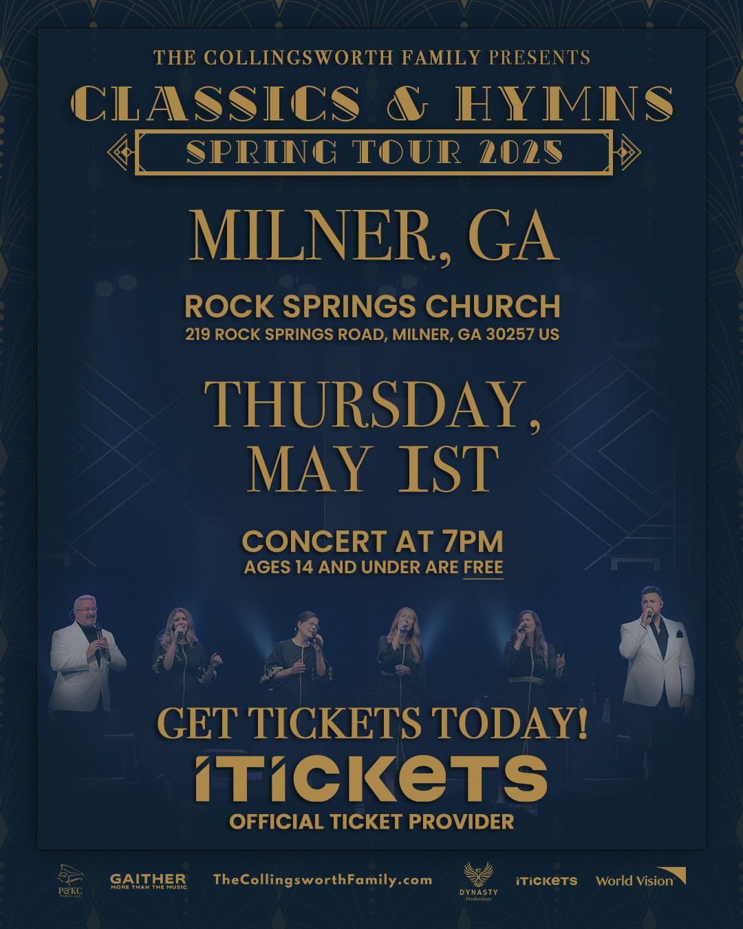 The Collingsworth Family, 7 December | Event in Lima | AllEvents