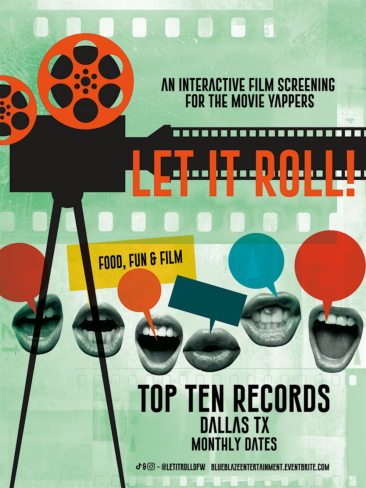 Let It Roll (Interactive Social Film Screening [TBA]12/19), 19 December | Event in Dallas | AllEvents