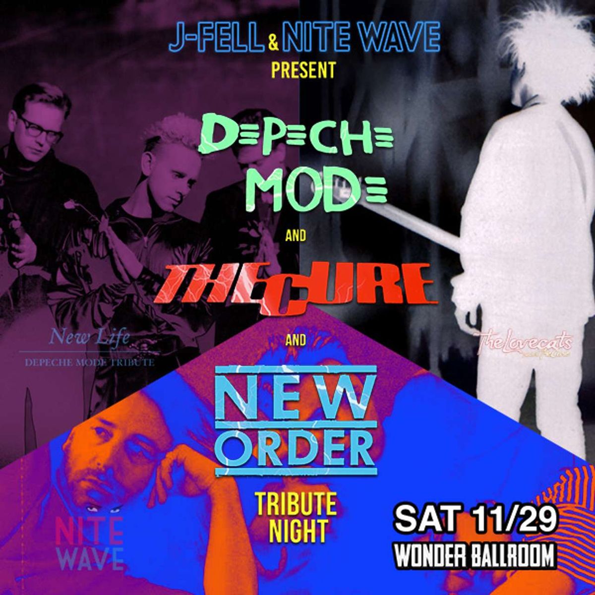 The Cure  Depeche Mode & New Order Tribute Night, 27 November | Event in Seattle | AllEvents