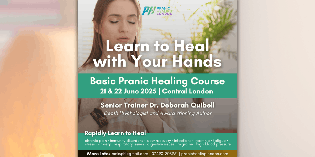 Learn to Heal with Your Hands in Just 2 Days! Basic Pranic Healing Course, 21 June | Event in London | AllEvents