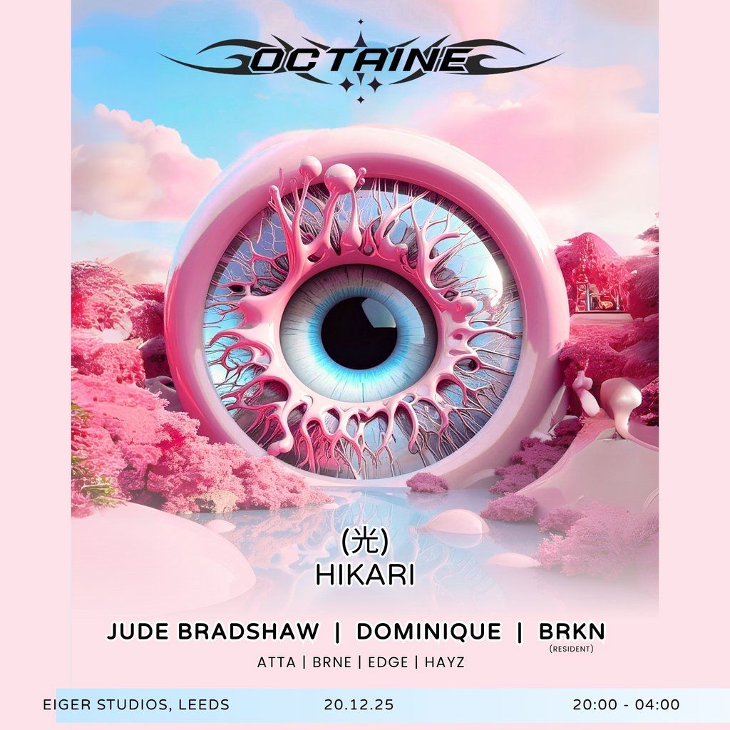 OCTAINE: Hikari (光), 20 December | Event in Leeds | AllEvents