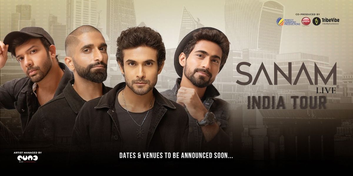 SANAM LIVE INDIA TOUR, 8 November | Event in Mumbai | AllEvents