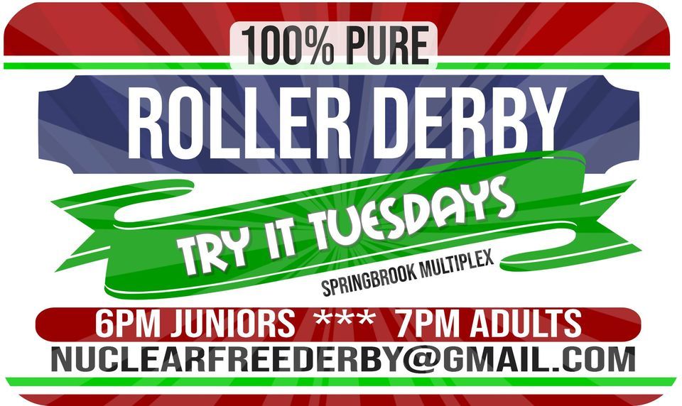 Try Roller Derby! New Skater Practice, Springbrook Multiplex, Penhold ...