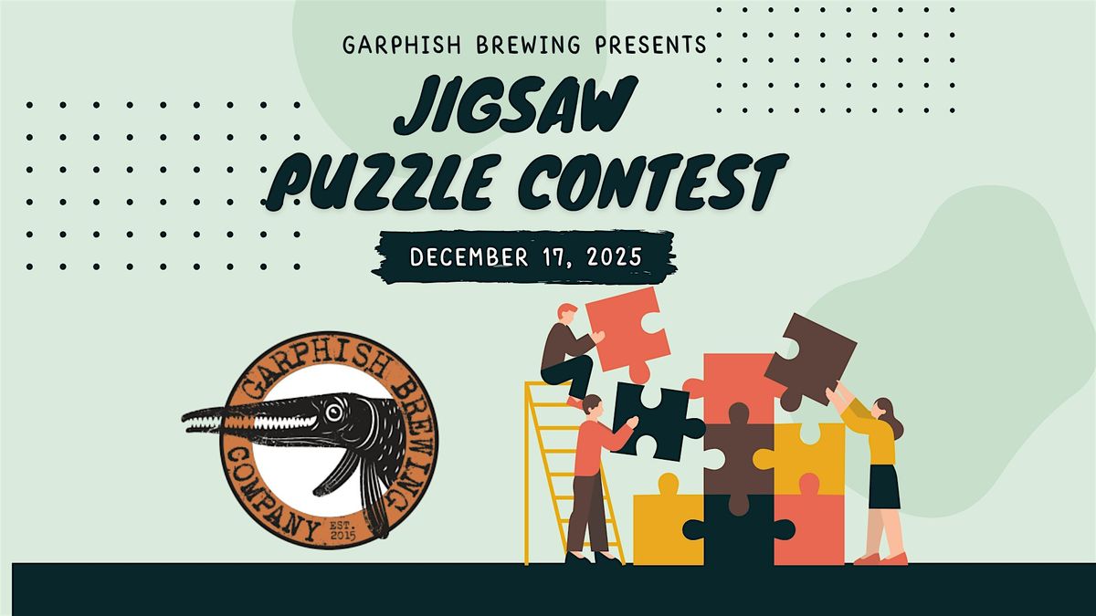 Jigsaw Puzzle Contest at Garphish Brewing, 17 December | Event in Bethel | AllEvents