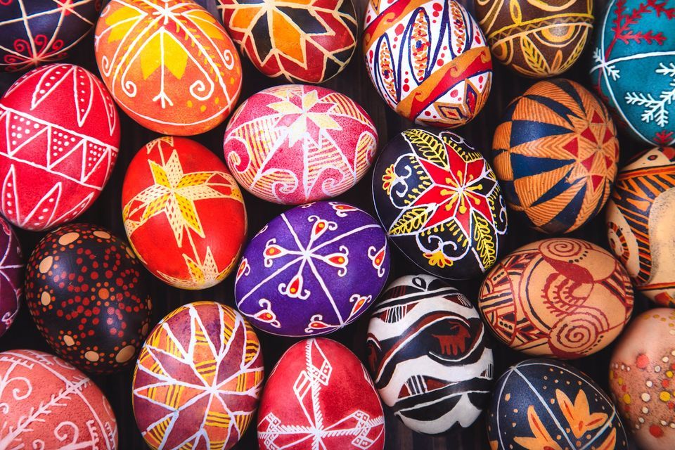 DIY Ukrainian Egg Decorating Pysanky Make & Take, Maker Works, Ann