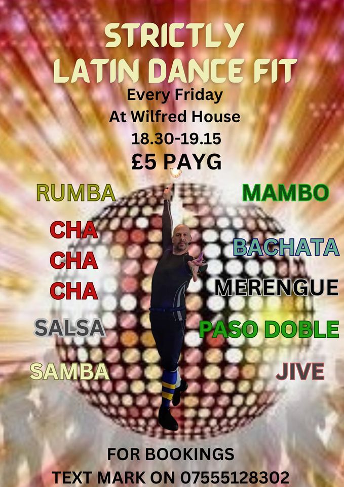 Stricty latin dance fit class, Wilfred House, Burton Upon Tren