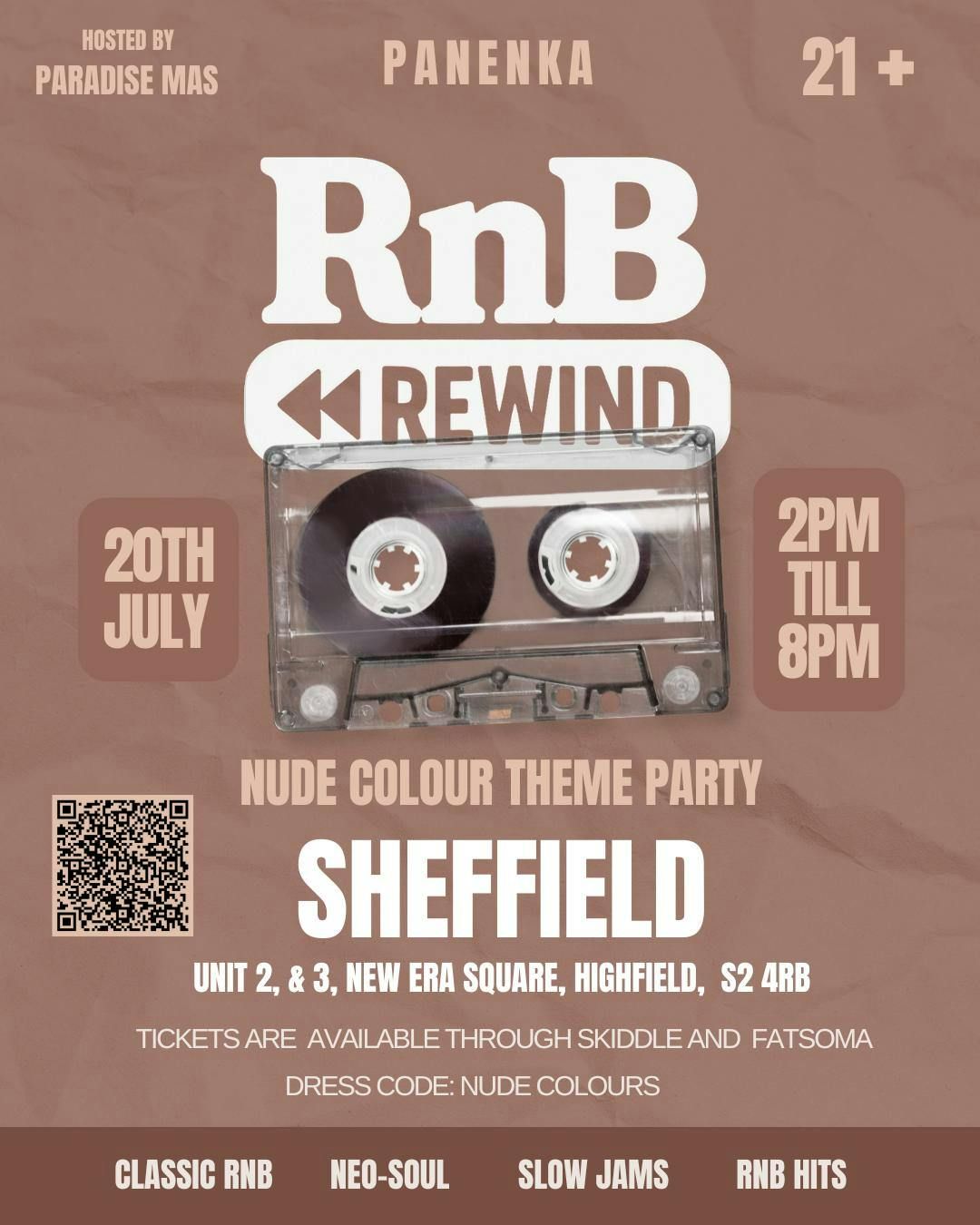 RnB Rewind, 20 July | Event in Sheffield | AllEvents