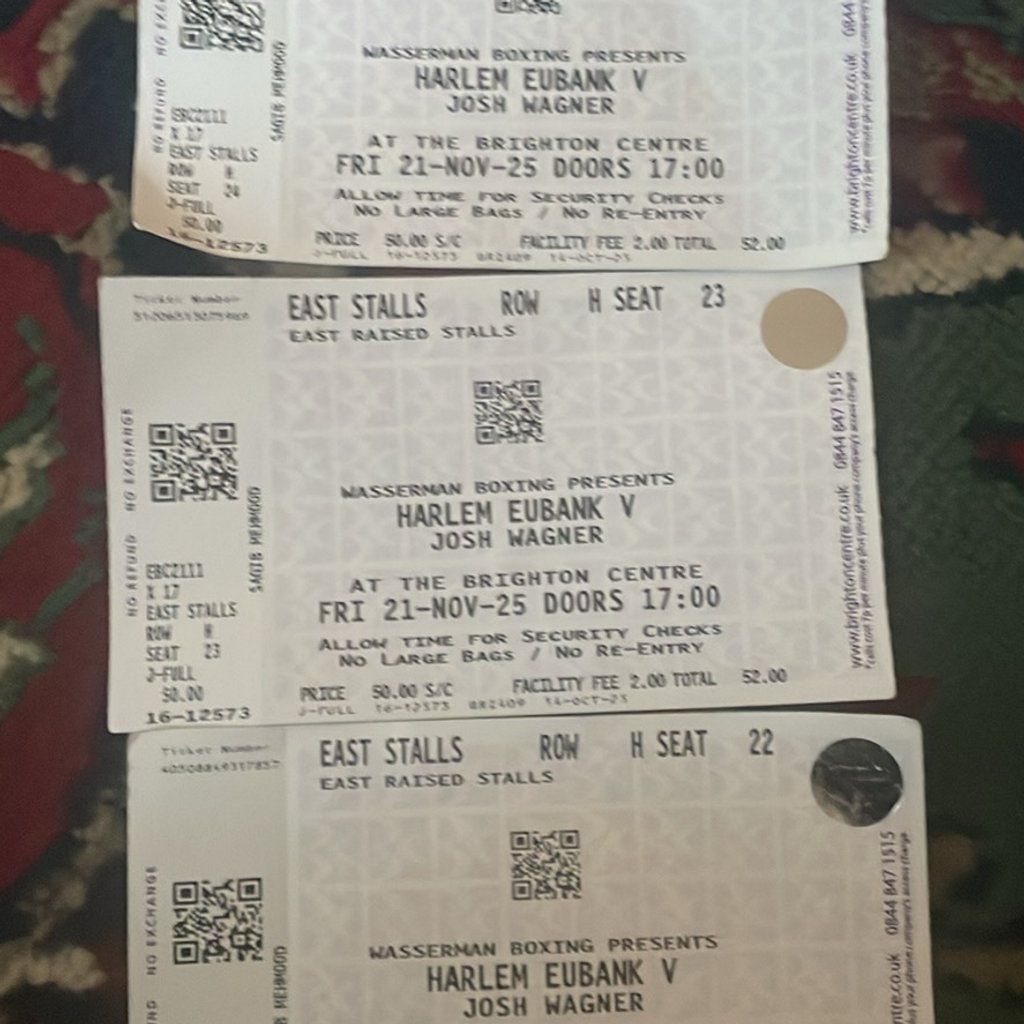 Eubank v Wagner | Event in Brighton | AllEvents