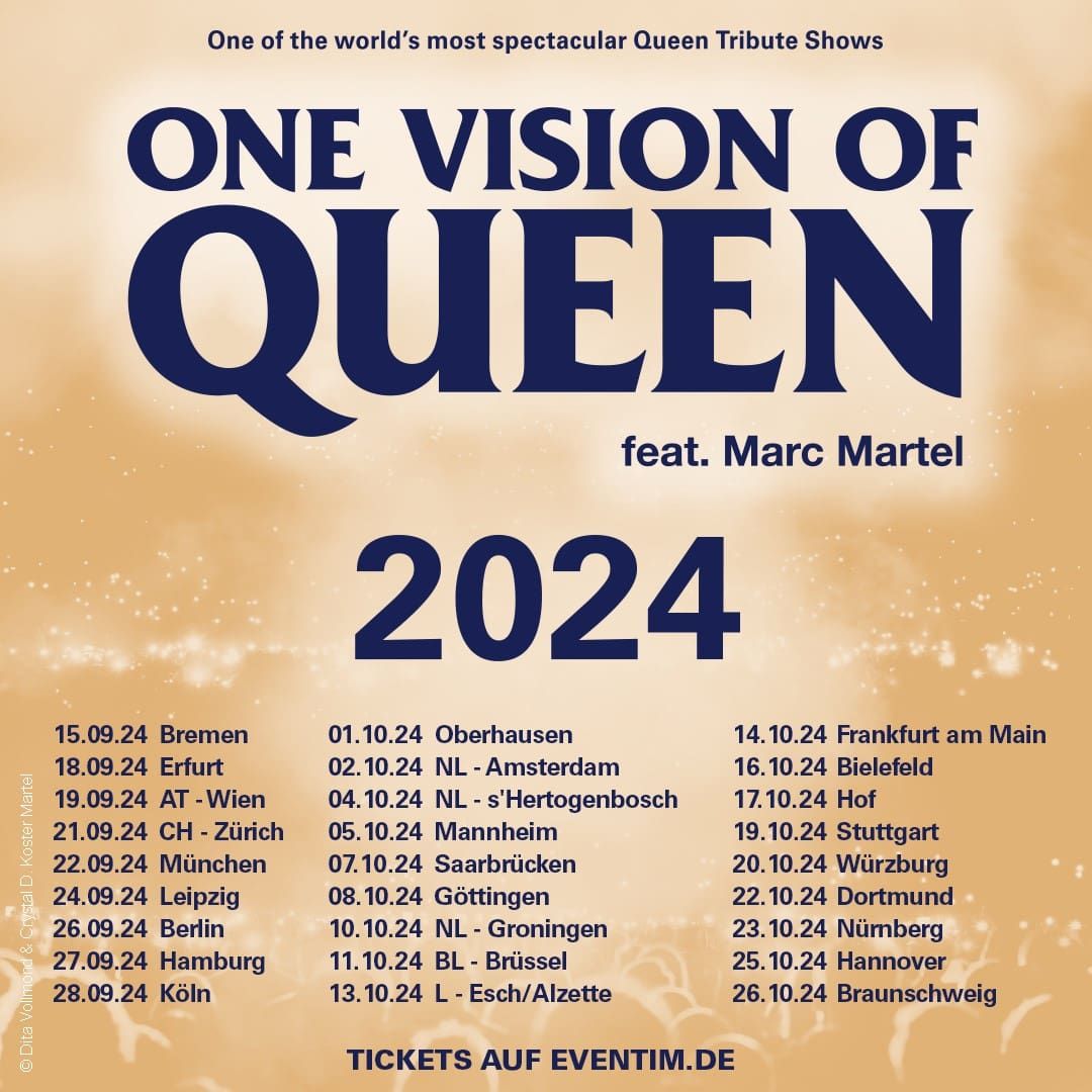 One Vision of Queen at Premier Theater at Foxwoods Resort Casino, 25 July | Event in Ledyard | AllEvents
