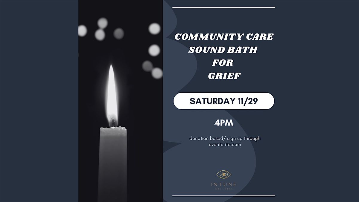 Community Care: a sound bath for grief, 20 December | Event in Denver | AllEvents