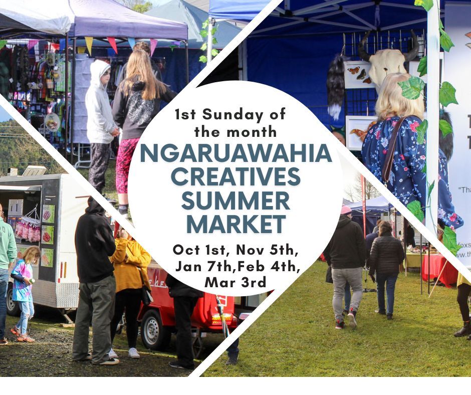 Ngaruawahia Creatives Summer Market , 18 Herschel St, Ngaruawahia 3720