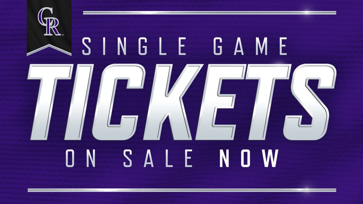 Los Angeles Dodgers at Colorado Rockies Tickets, 24 June | Event in Denver | AllEvents