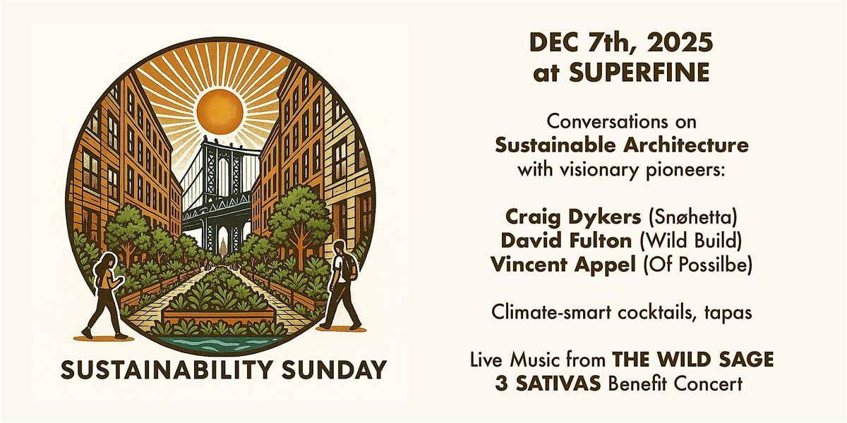 HI PHI EARTH FUNDRAISER - SUSTAINABILITY SUNDAY - ARCHITECTURE IN MOTION, 7 December | Event in Brooklyn | AllEvents