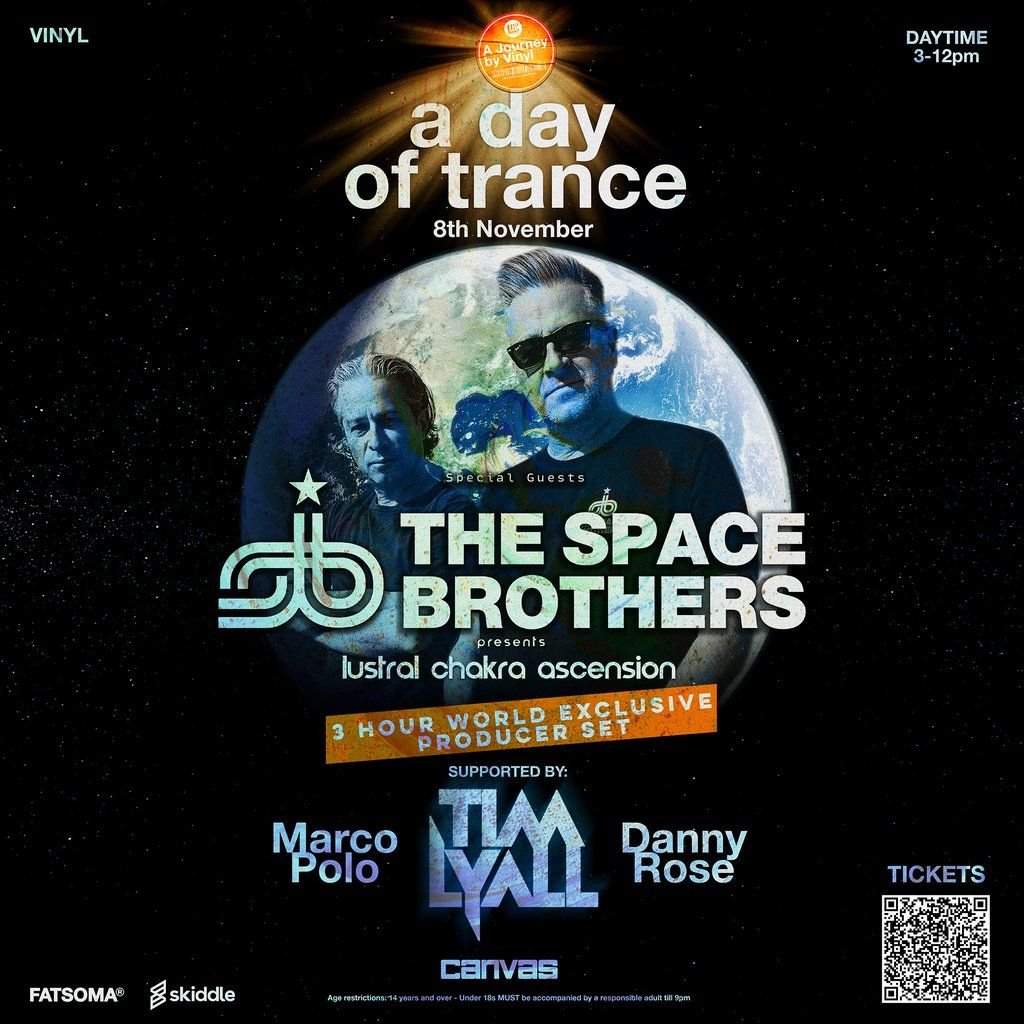 L8R presents: A Journey By Vinyl: THE SPACE BROTHERS, 8 November | Event in Bournemouth | AllEvents