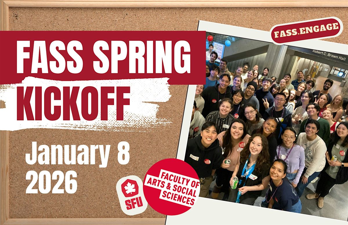 FASS KICKOFF - Spring 2026, 8 January | Event in Port Moody | AllEvents