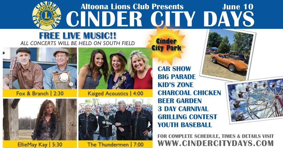 Cinder City Days, Altoona Hobbs Sports Center, June 10 2025 AllEvents.in