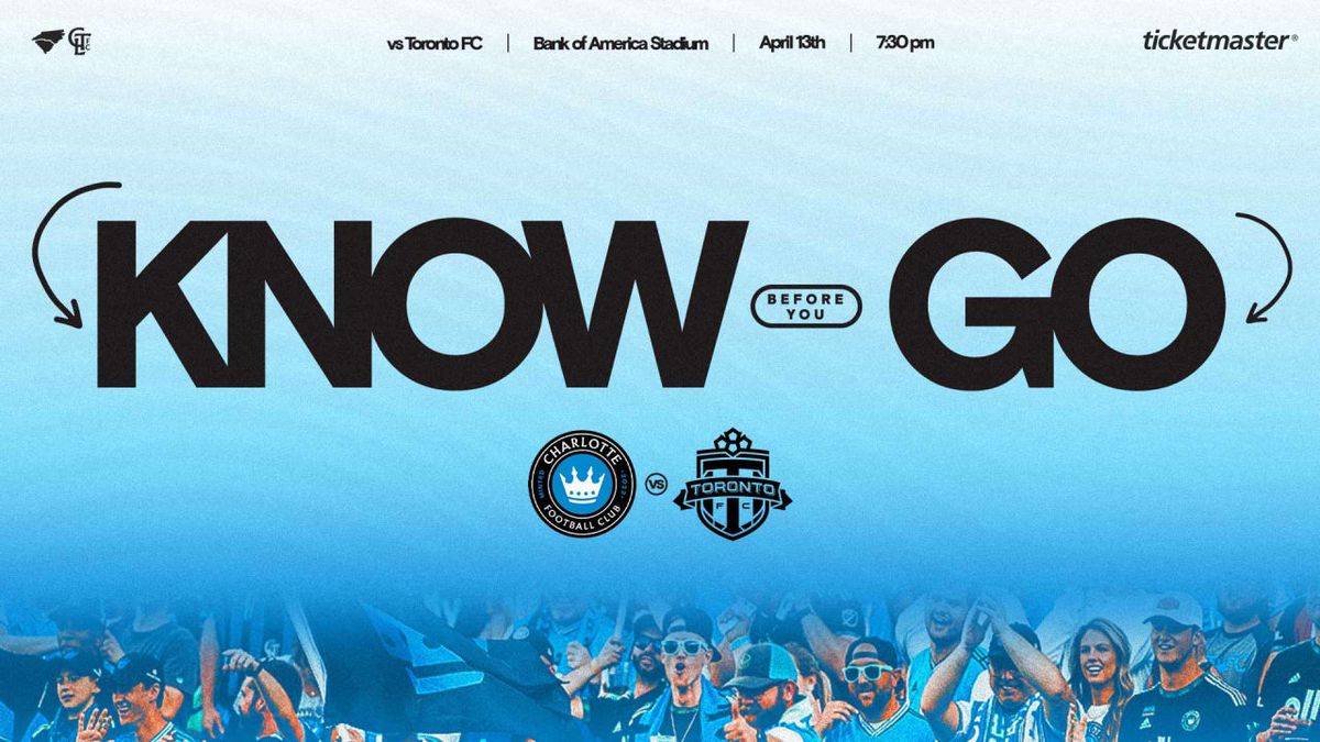Parking Toronto FC at Charlotte FC, 26 July | Event in Charlotte | AllEvents