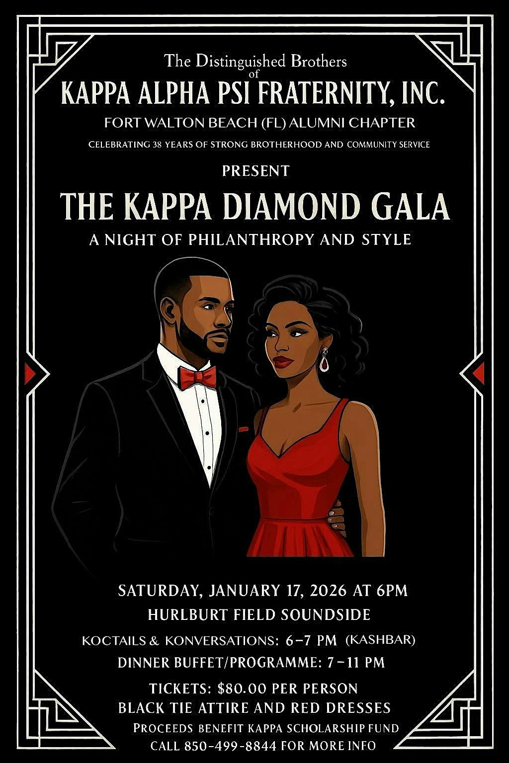 The Kappa Diamond Gala, 17 January | Event in Hurlburt Field | AllEvents