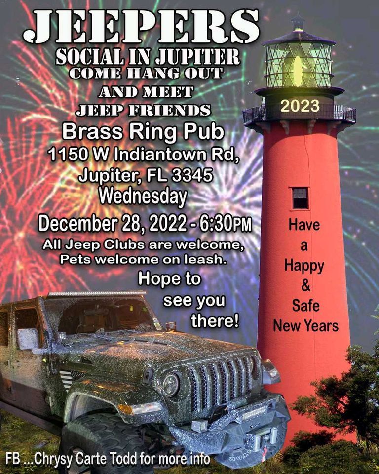 Jeepers Social in Jupiter , Brass Ring Pub, Jupiter, December 28 2022
