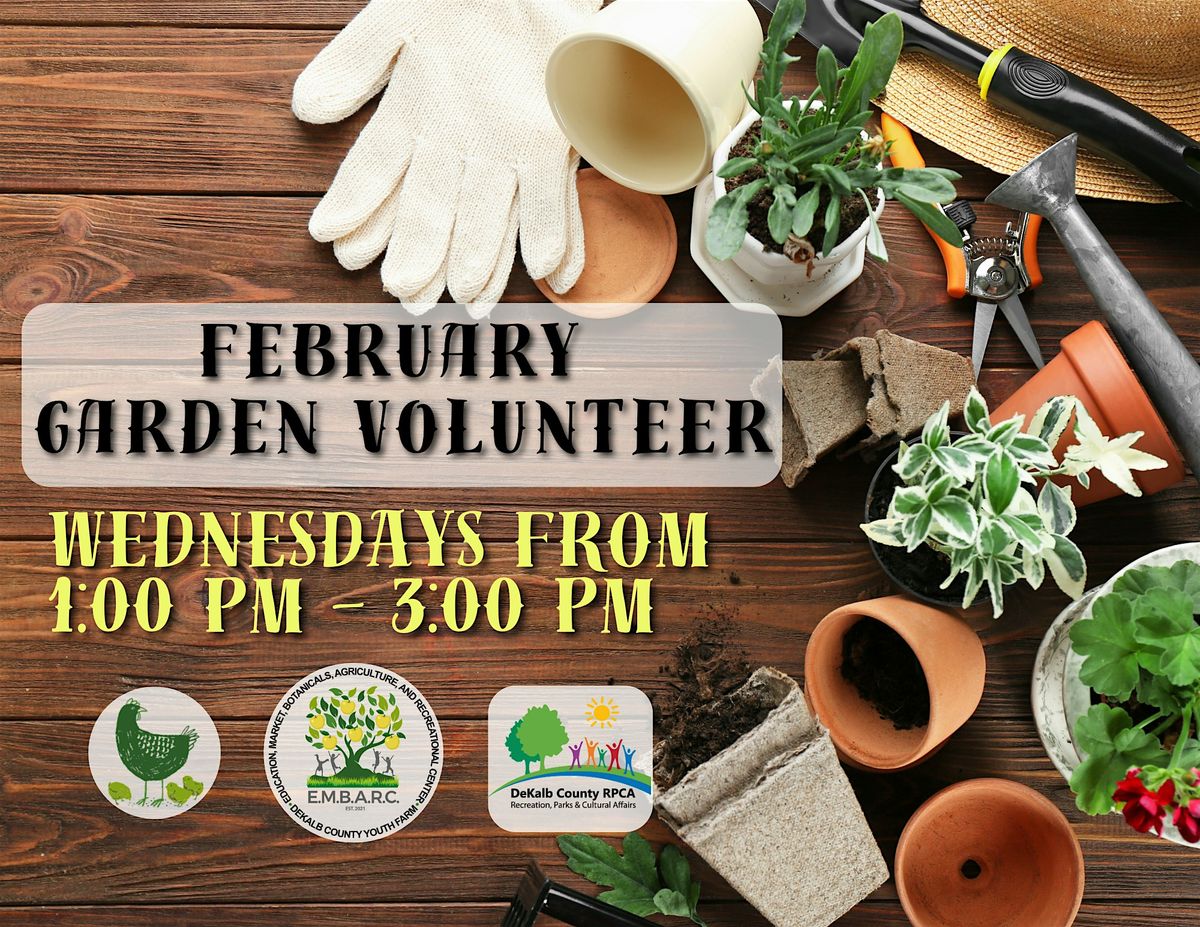 Volunteer Wednesdays in the Garden