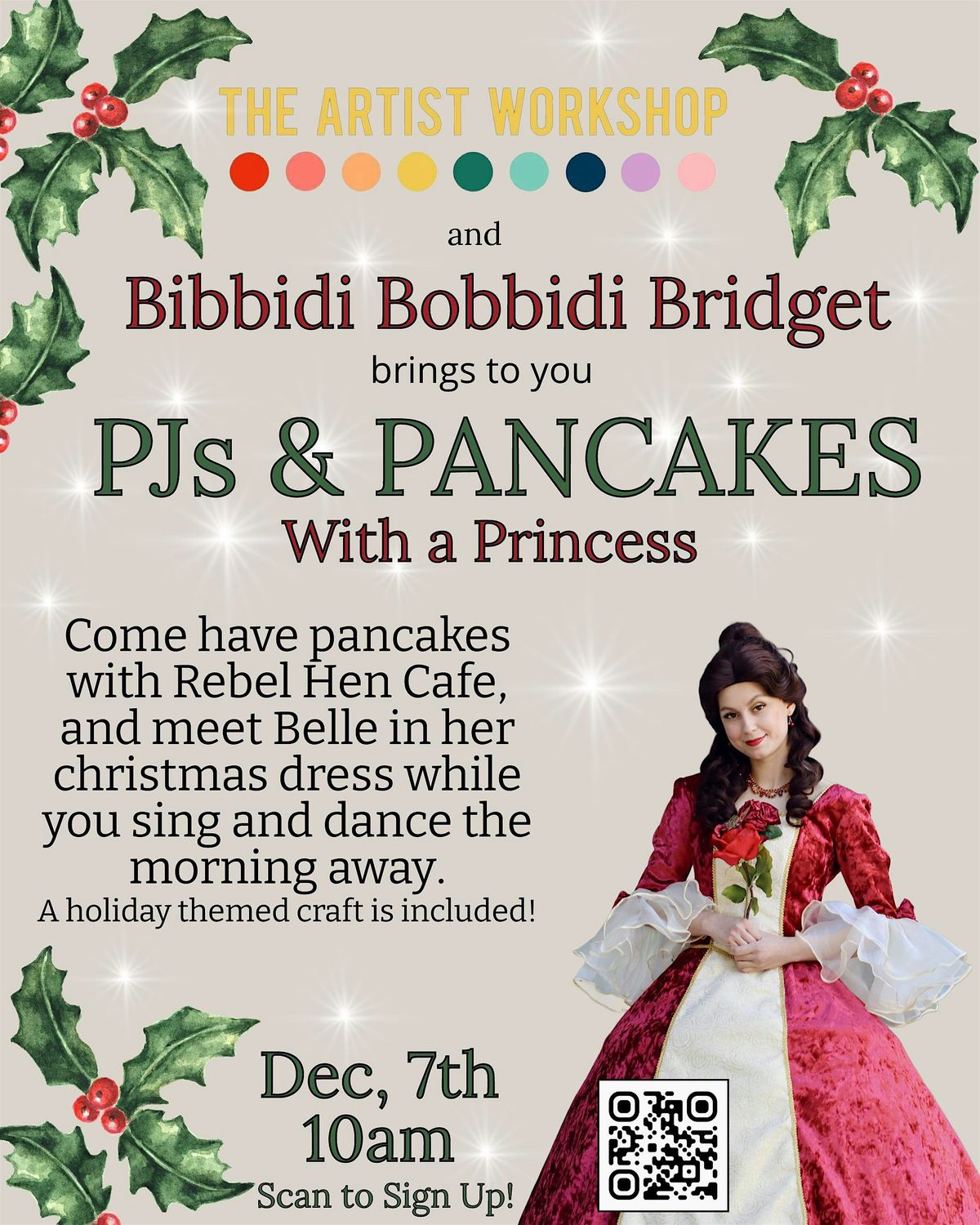 Pancakes, Pajamas & a Princess, 7 December | Event in Lincoln | AllEvents