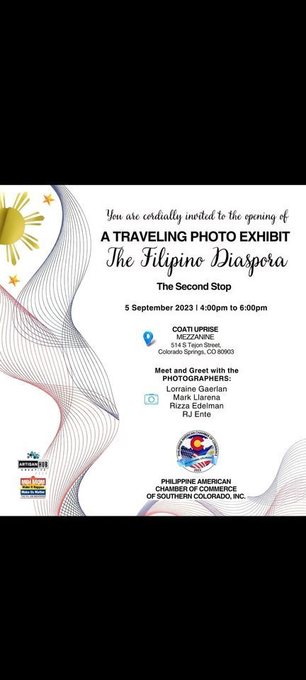 Filipino Diaspora Art Exhibition , COATI Uprise, Colorado Springs, 5 ...
