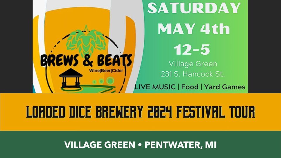 2024 Festival Tour Brews & Beats, Pentwater Village Green, 4 May 2024