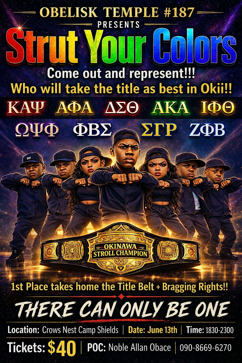 Struts Banner STRUT YOUR COLORS, Camp Shields, Okinawa, 13 June 2026 | AllEvents