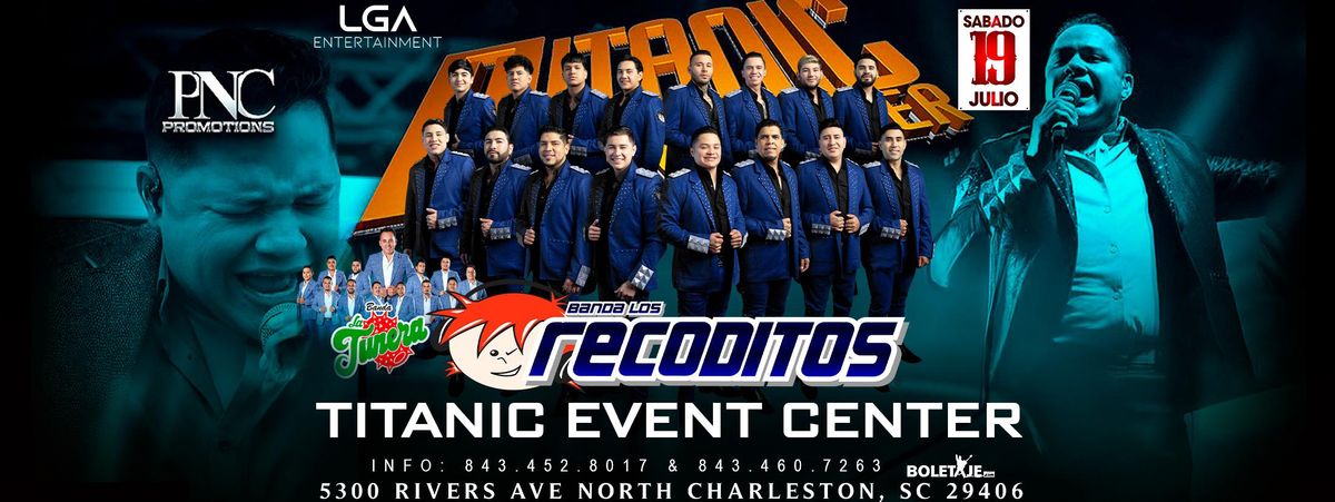 BANDA LOS RECODITOS & BANDA LA TUNERA, 19 July | Event in North Charleston | AllEvents