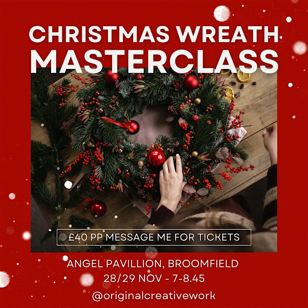 Wreath Masterclass, 28 November | Event in Broomfield | AllEvents